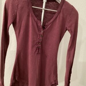 Elegant Purple tops with Floral Detail